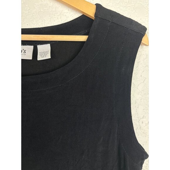 Chicos Travelers Shell and Cardigan Set Womens Size 2/Large Office Career Travel - Picture 6 of 13